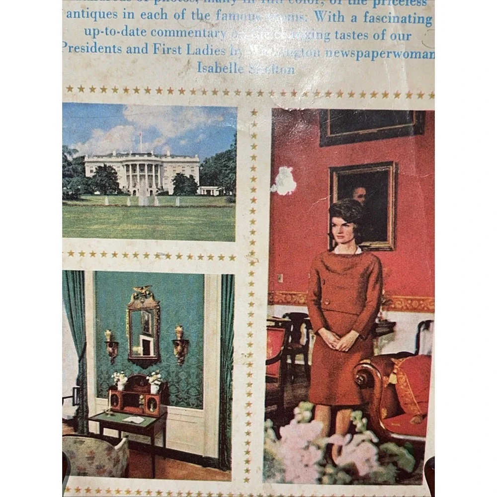 1962 Fawcett Edition The White House Today‎ and Yesterday Isabella Shelton